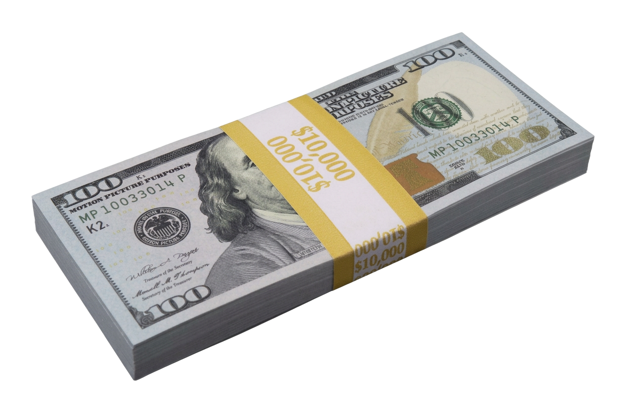 $10,000 Cash Stack