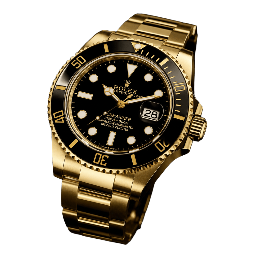 Gold Submariner Watch